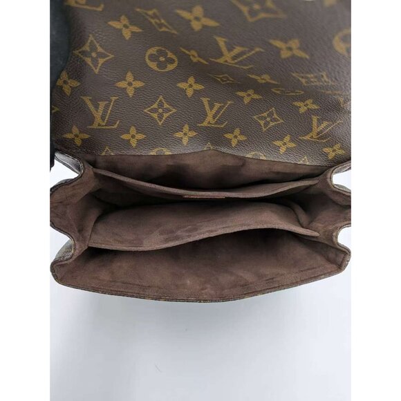 Pre-owned Louis Vuitton Monogram Canvas Pochette Métis Bag Brown M44875 - Picture 5 of 16